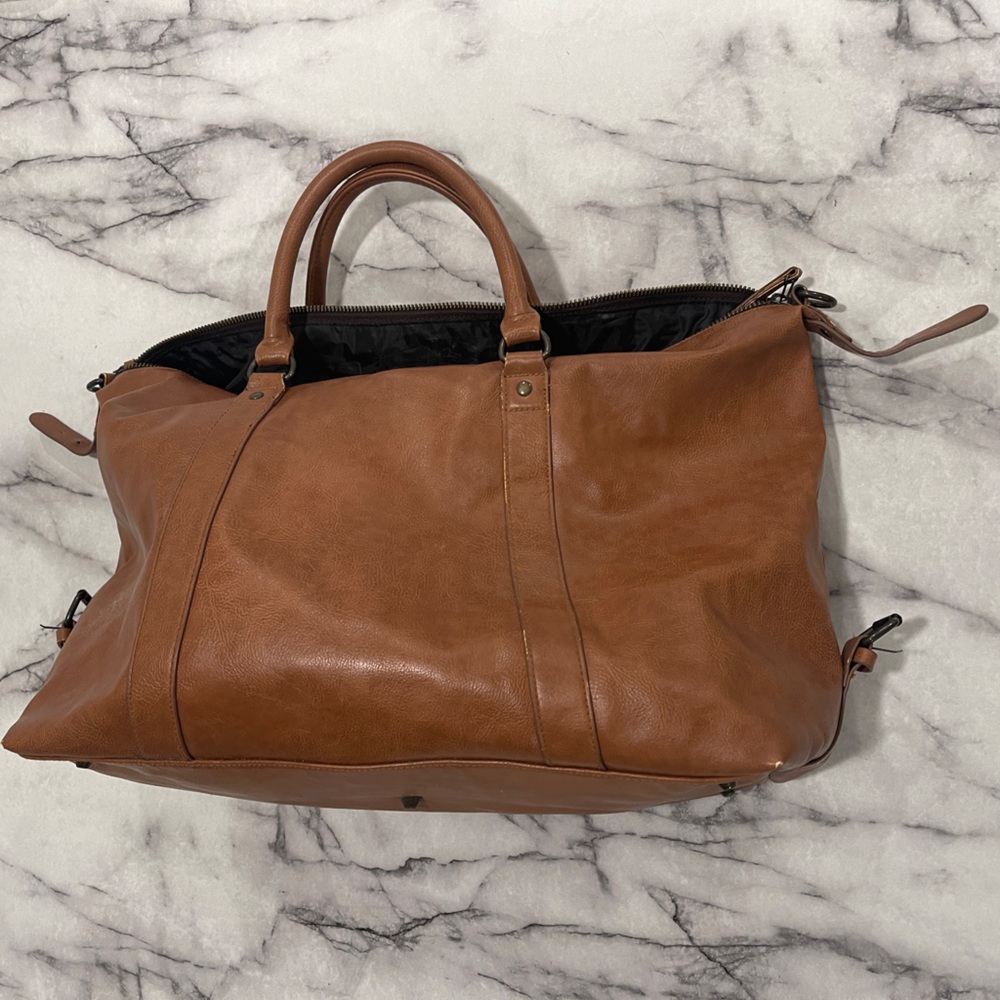 H&M Leather Weekend Bag